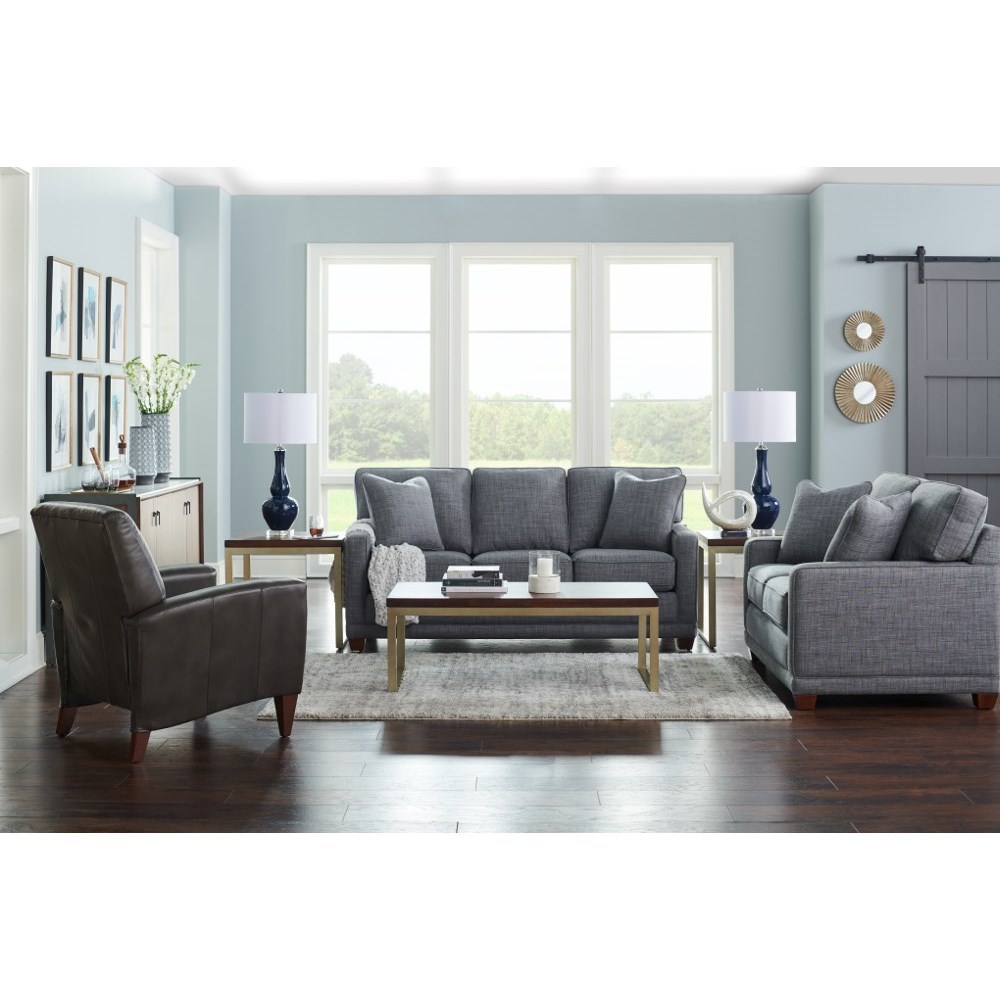 La Z Boy Scarlett Contemporary Push Back Recliner SuperStore